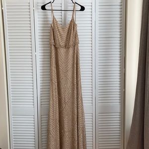Adrianna Papell floor length dress